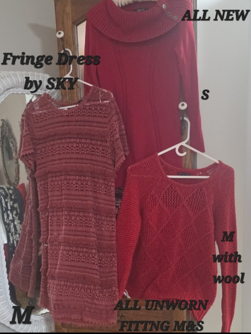 NWOT Red Lovers Bundle All Items Unworn And New (Tried On)